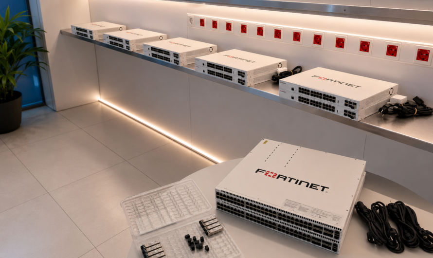 🌐 Nueva infraestructura de red con tecnología Fortinet para un cliente del sector deportivo
