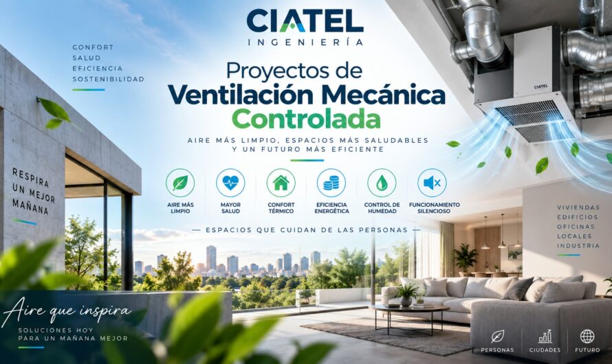 🌬️ Proyectos de Ventilación Mecánica Controlada (VMC)